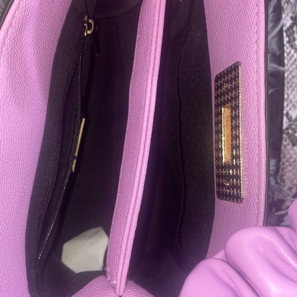 Pink Handbag with Ruched Handle - Picture 5 of 5